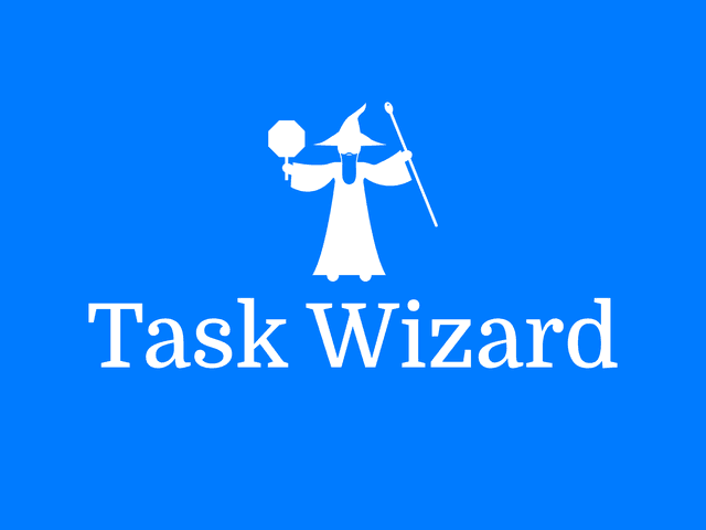 Task Wizard Icon Logo